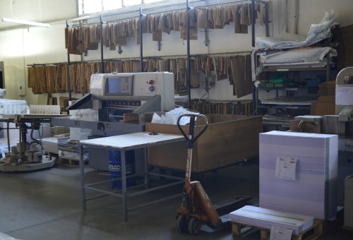 Κοπτική μηχανή στοίβας χαρτιών